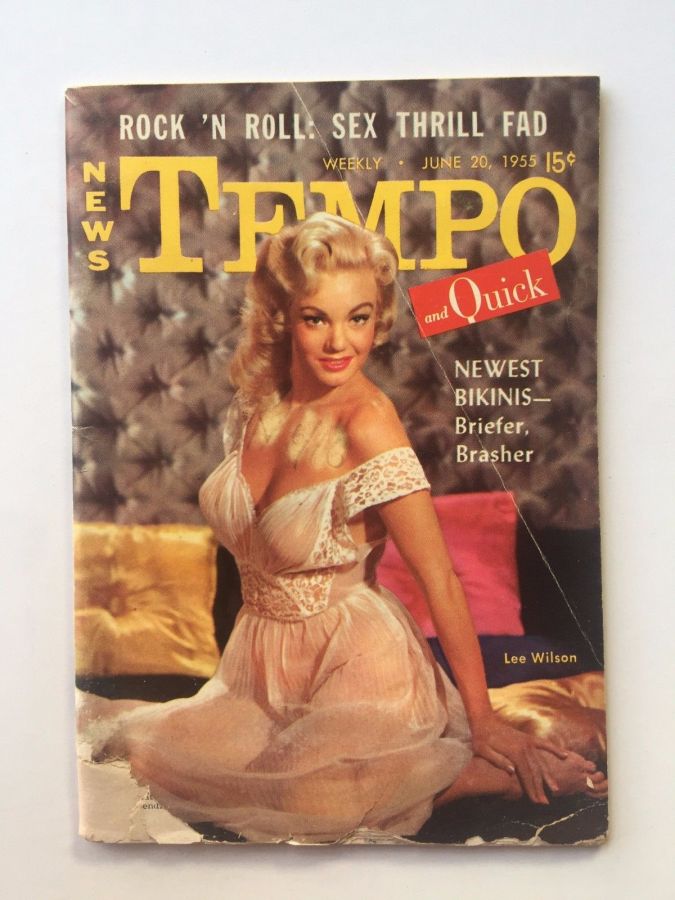 TEMPO (USA) magazine side cover 20 June 1955