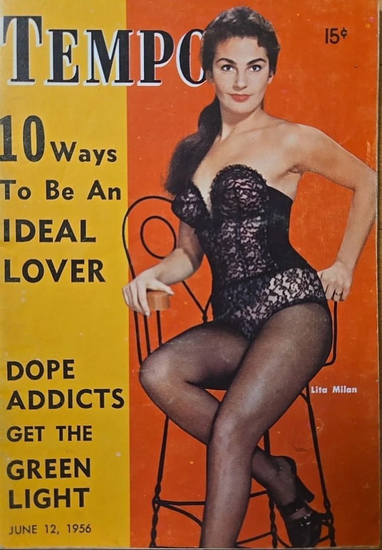 TEMPO (USA) magazine side cover 12 June 1956