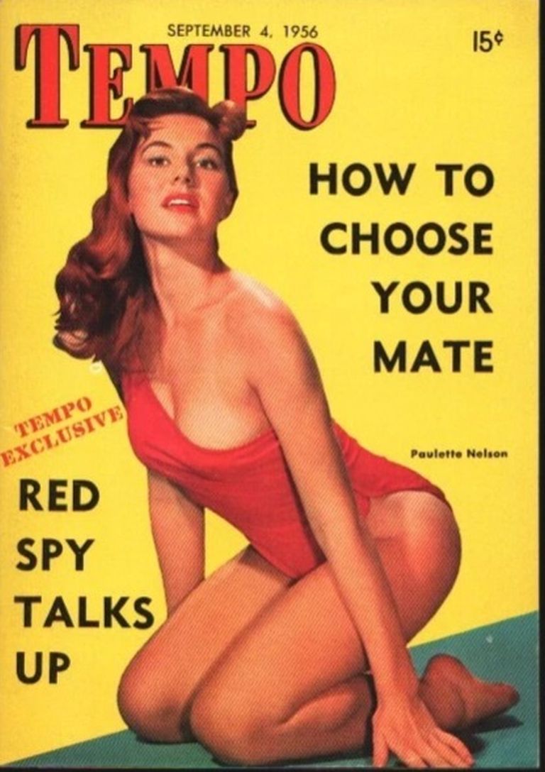 TEMPO (USA) magazine side cover 4 September 1956
