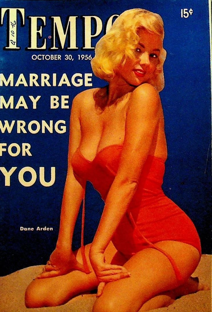 TEMPO (USA) magazine side cover 30 October 1956