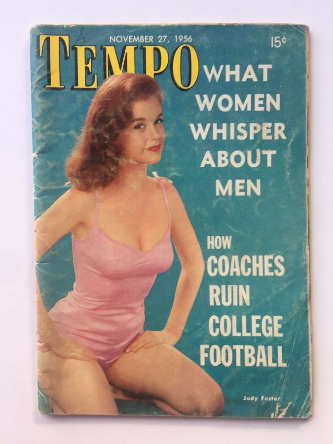 TEMPO (USA) magazine side cover 27 November 1956