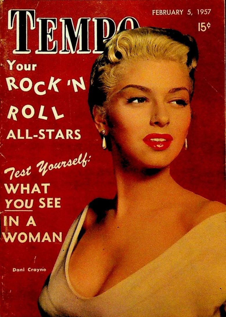 TEMPO (USA) magazine side cover 5 February 1957