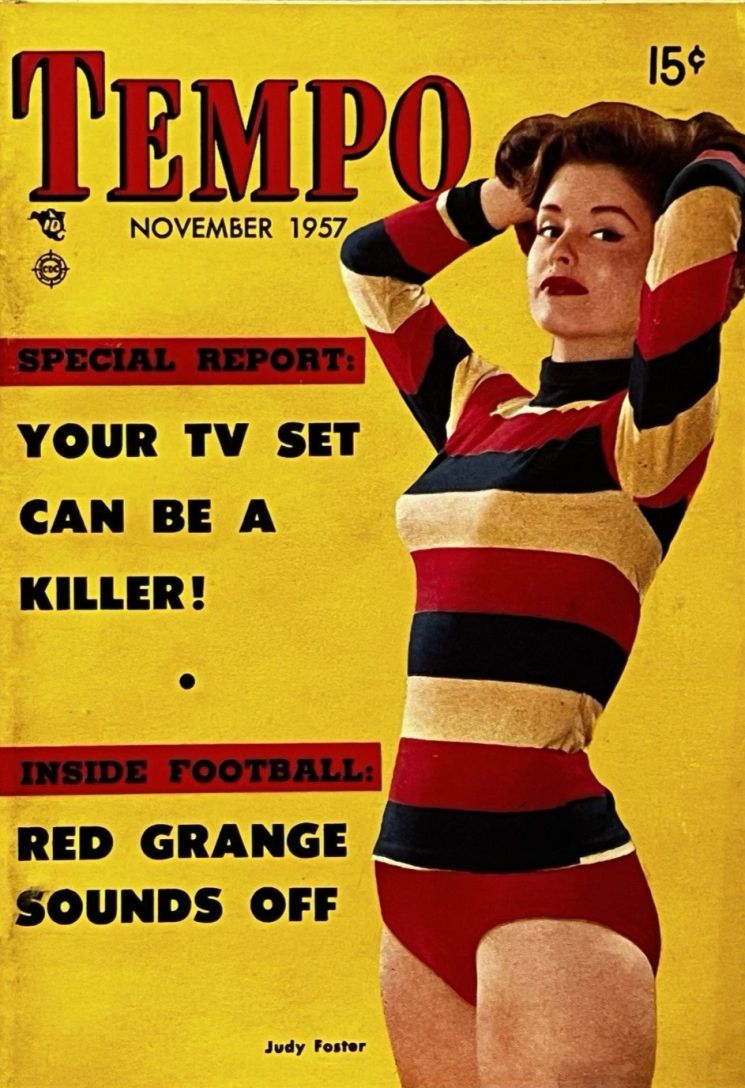 TEMPO (USA) magazine side cover  November 1957