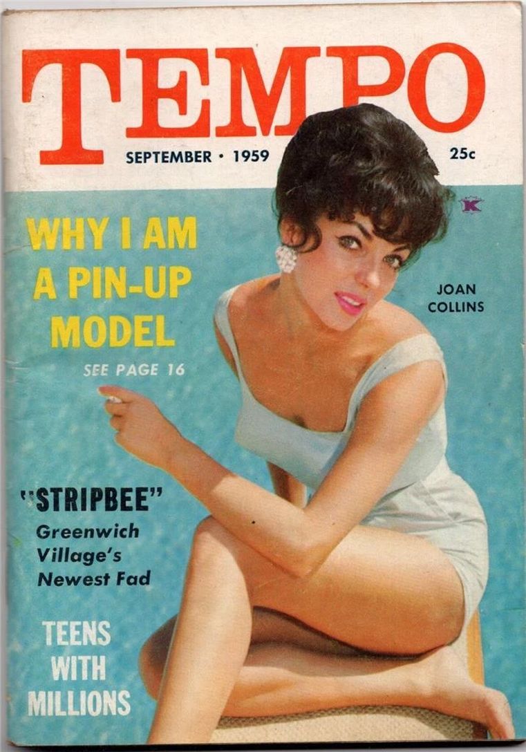 TEMPO (USA) magazine side cover  September 1959