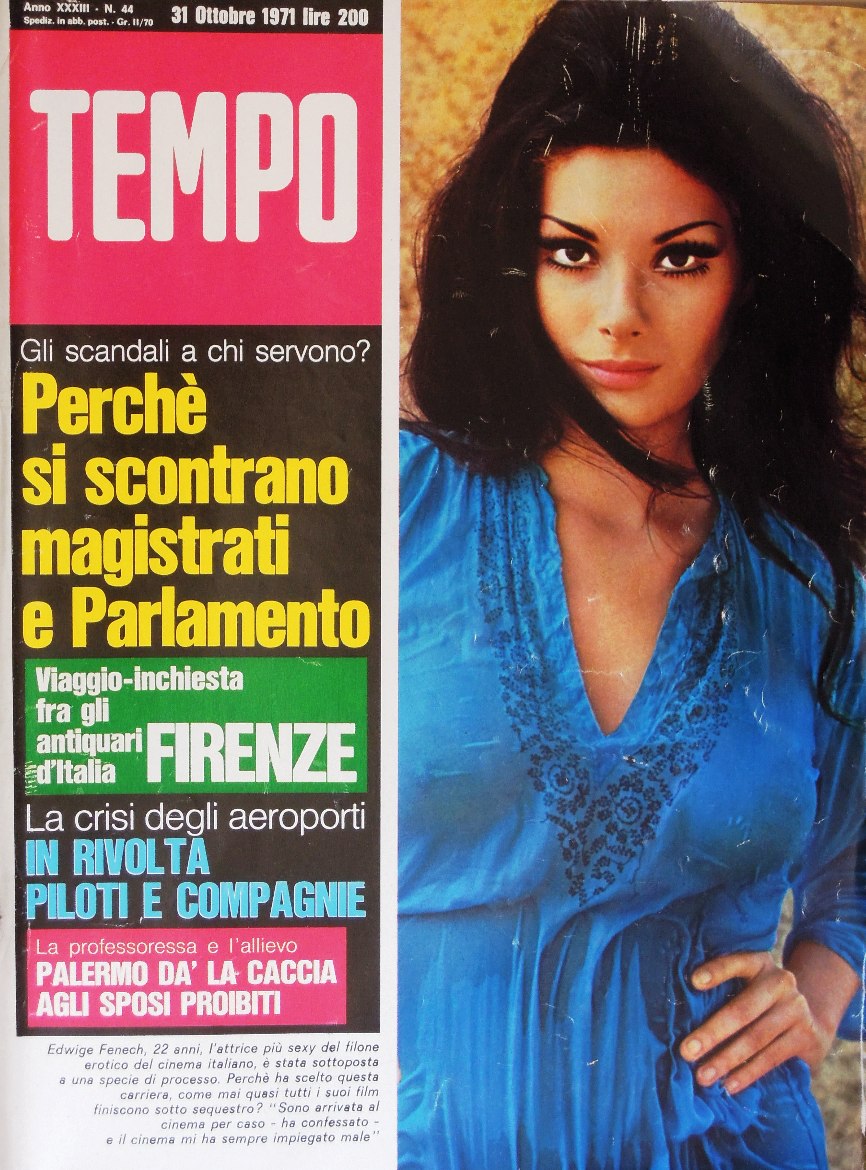 TEMPO magazine side cover Issue 44 31 October 1971