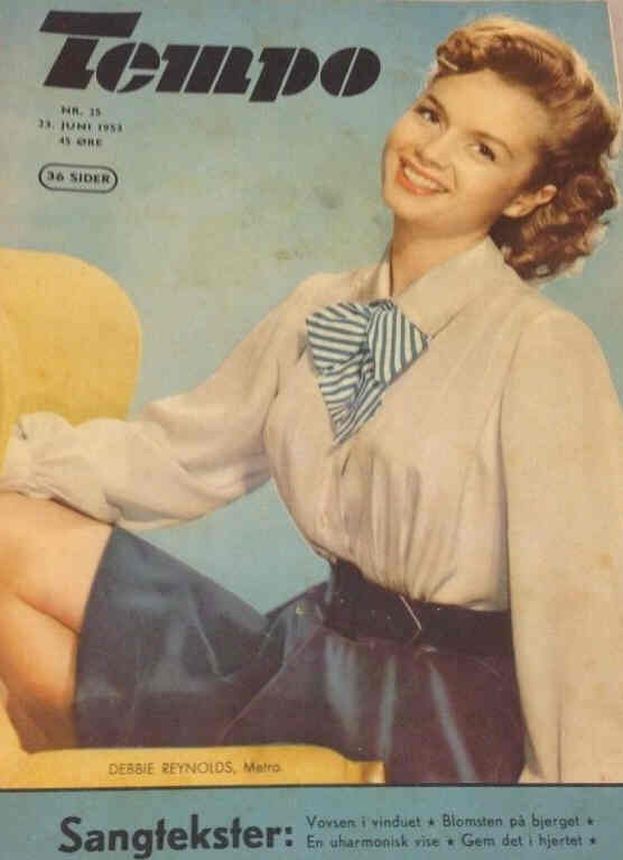 TEMPO (Dk) magazine side cover Issue 25 23 June 1953