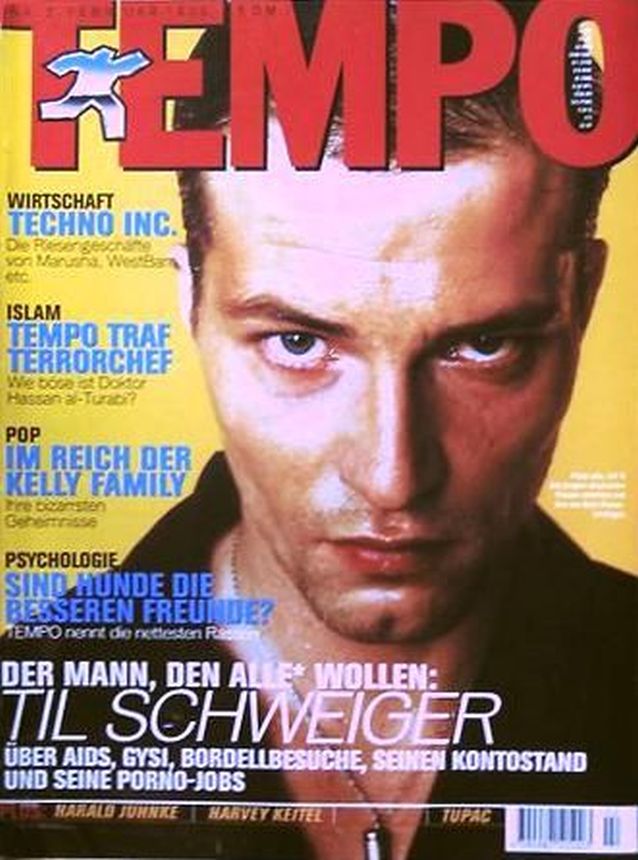 TEMPO GERMANY magazine side cover  February 1995