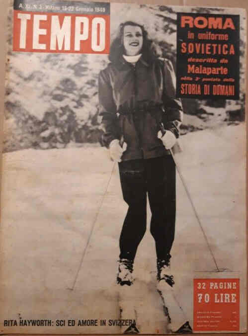 TEMPO magazine side cover Issue 3 15 January 1949