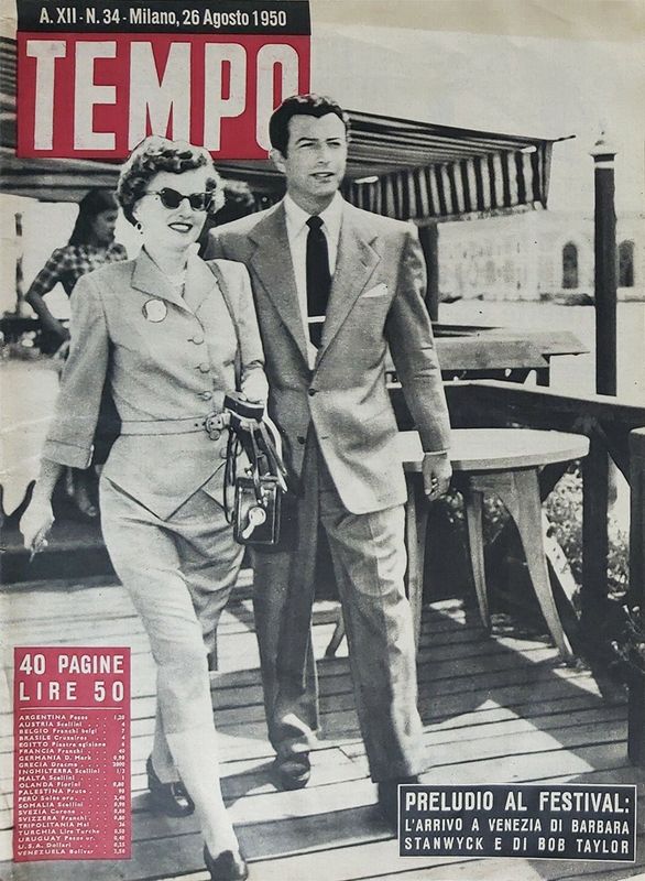 TEMPO magazine side cover Issue 34 26 August 1950