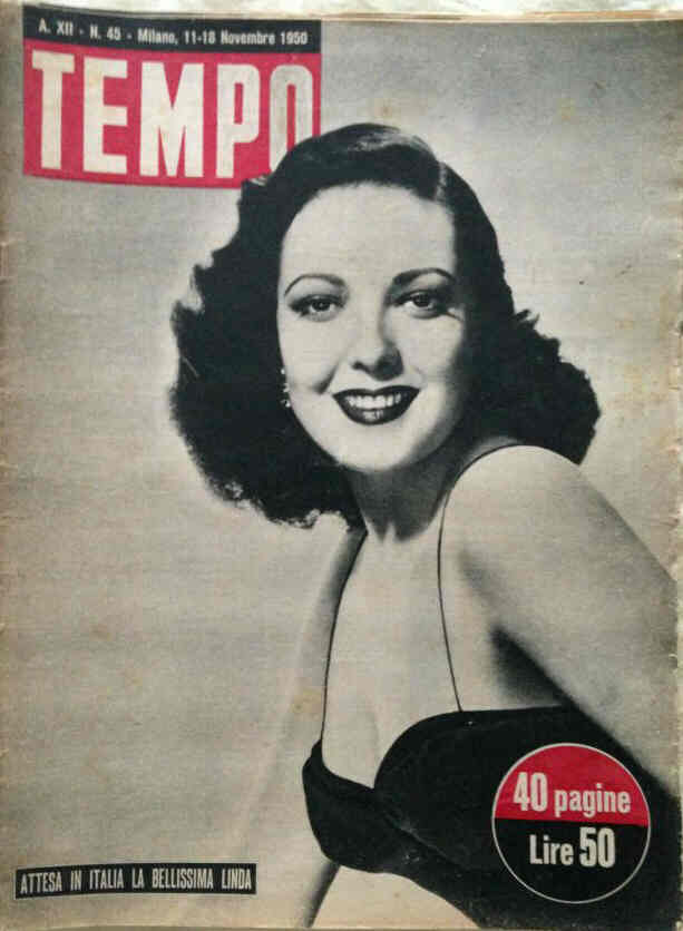 TEMPO magazine side cover Issue 45 11 November 1950