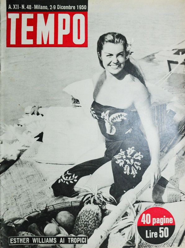 TEMPO magazine side cover Issue 48 2 December 1950