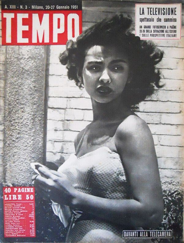 TEMPO magazine side cover Issue 3 20 January 1951