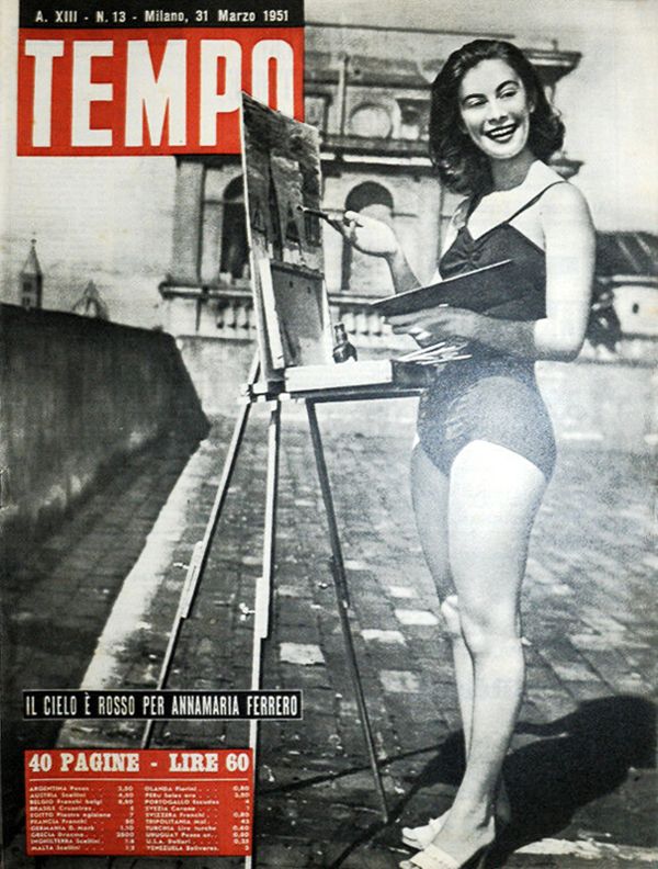 TEMPO magazine side cover Issue 13 31 March 1951