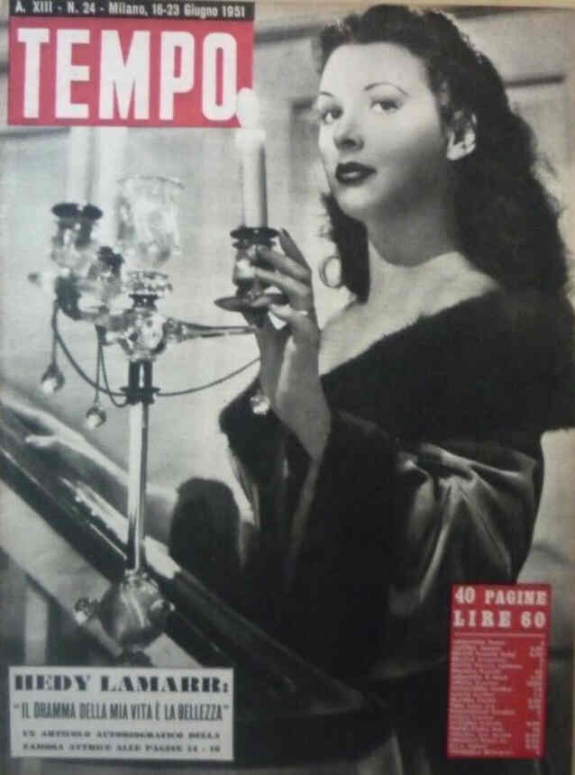 TEMPO magazine side cover Issue 24 16 June 1951