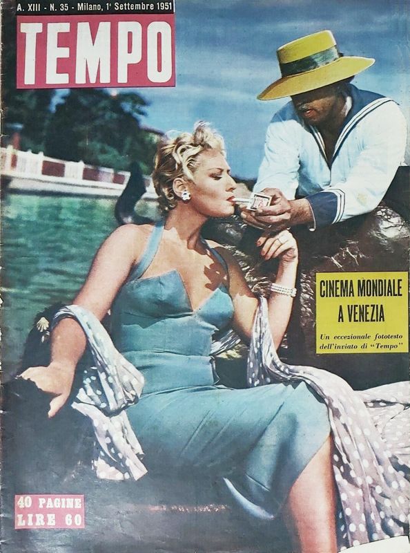 TEMPO magazine side cover Issue 35 1 September 1951