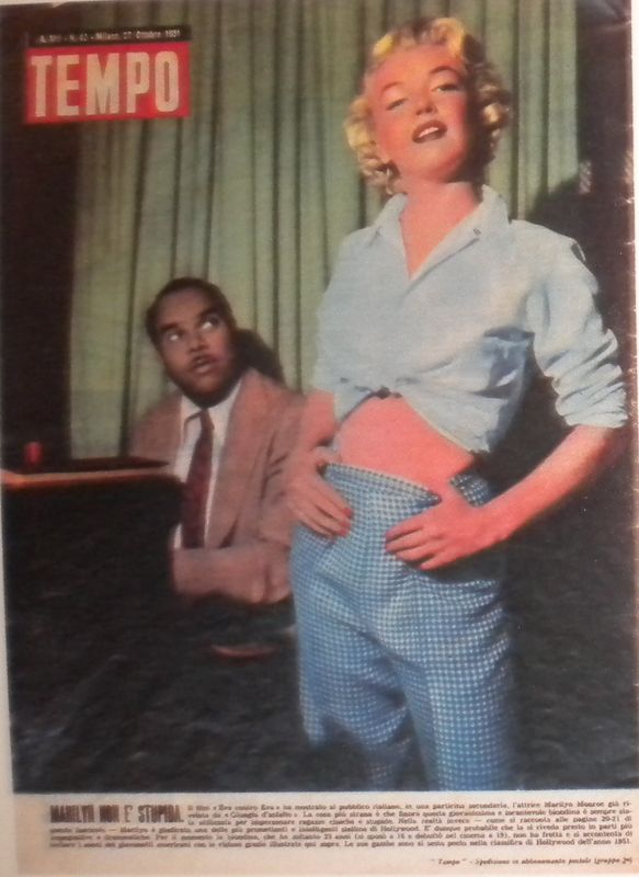 TEMPO magazine side cover Issue 43 27 October 1951