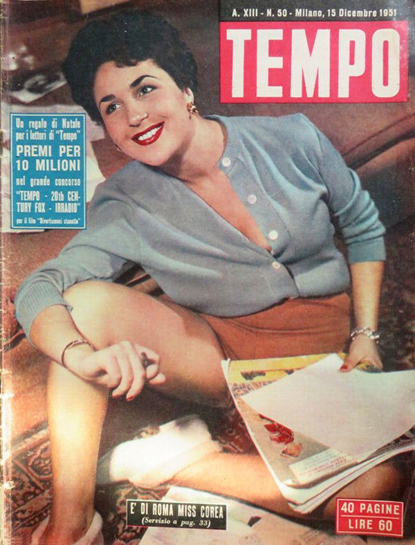 TEMPO magazine side cover Issue 50 15 December 1951