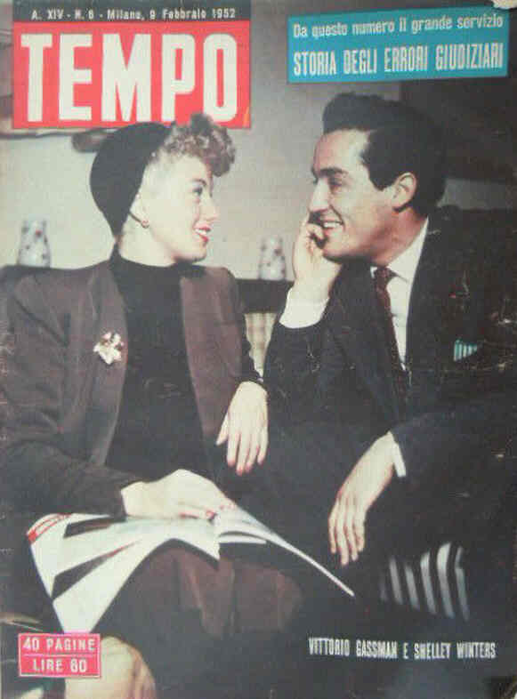 TEMPO magazine side cover Issue 6 9 February 1952