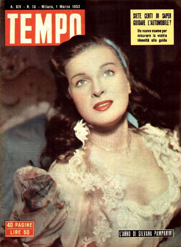 TEMPO magazine side cover Issue 10 1 March 1952
