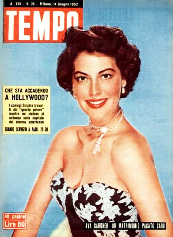 TEMPO magazine side cover Issue 25 14 June 1952