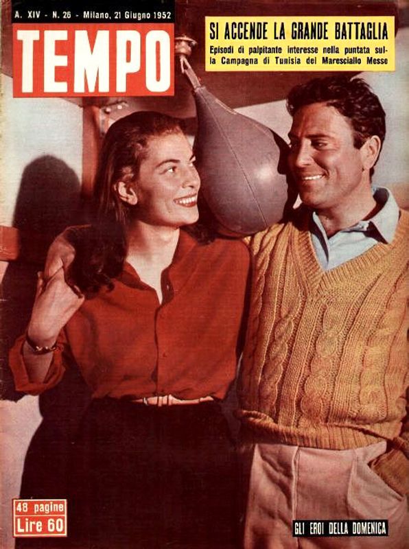 TEMPO magazine side cover Issue 26 21 June 1952