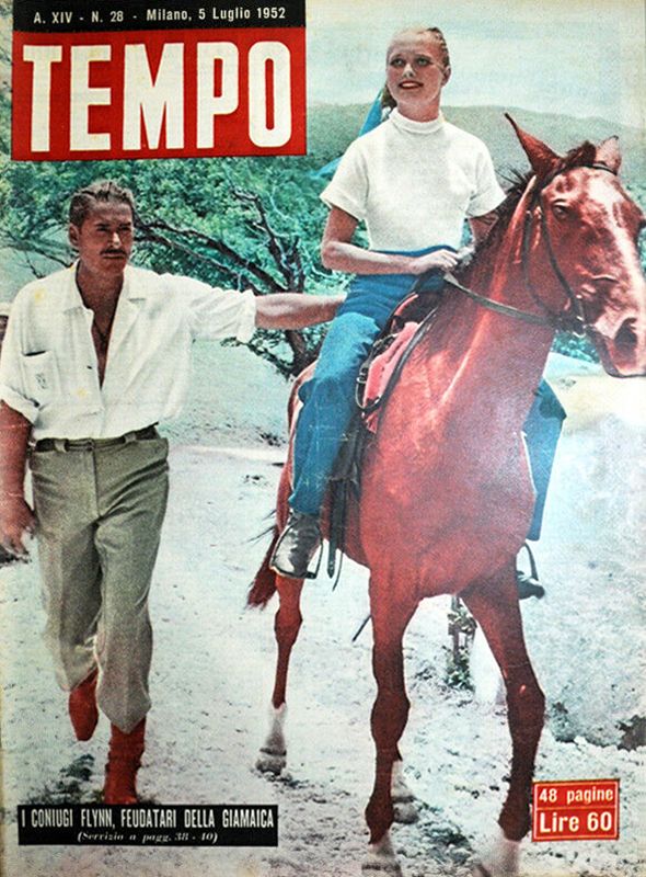 TEMPO magazine side cover Issue 28 5 July 1952