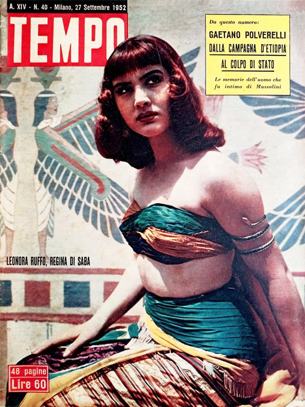 TEMPO magazine side cover Issue 40 27 September 1952