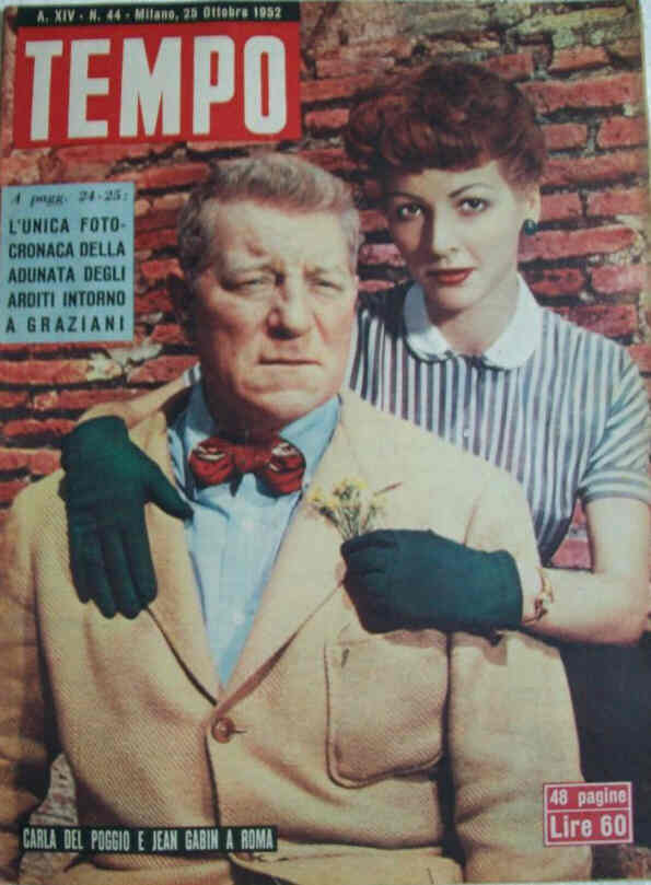 TEMPO magazine side cover Issue 44 25 October 1952