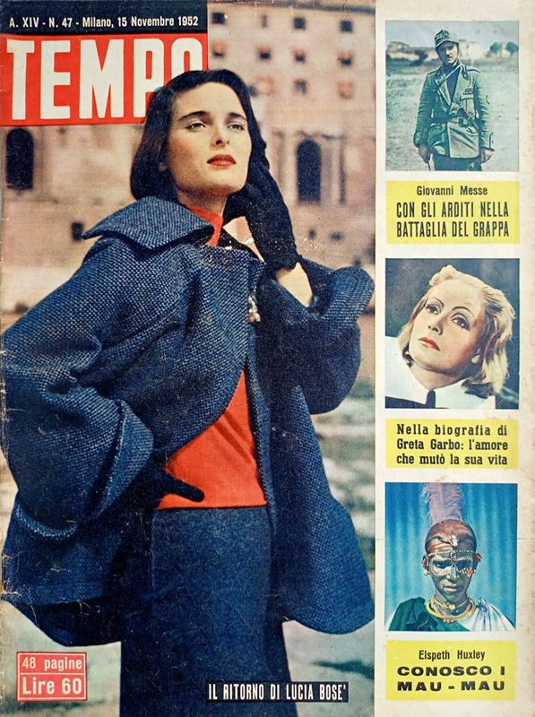 TEMPO magazine side cover Issue 47 15 November 1952