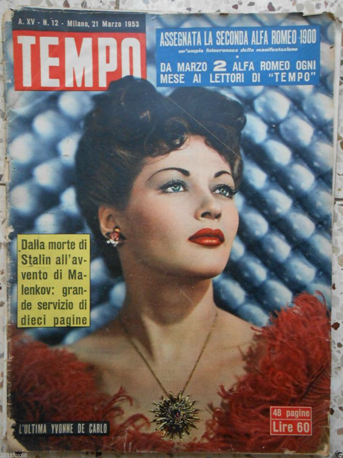 TEMPO magazine side cover Issue 12 21 March 1953