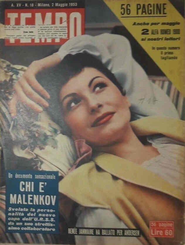 TEMPO magazine side cover Issue 18 2 May 1953