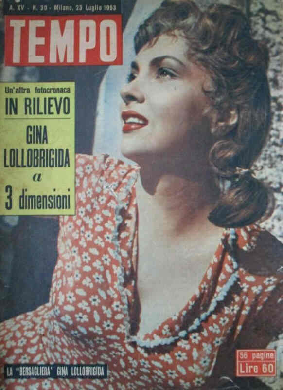 TEMPO magazine side cover Issue 30 23 July 1953