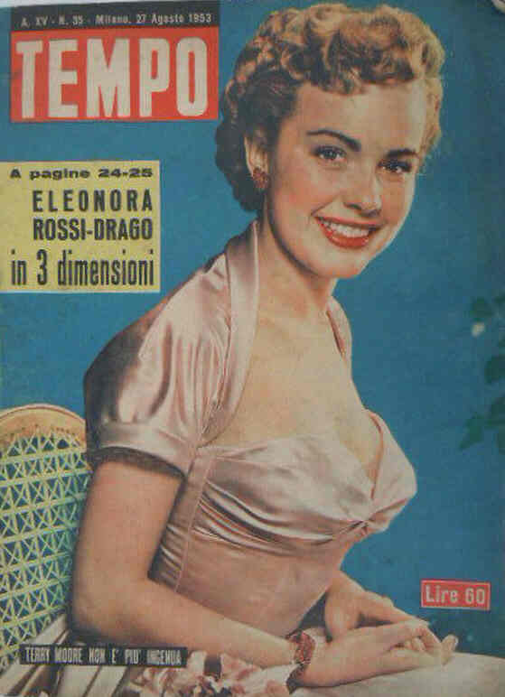 TEMPO magazine side cover Issue 35 27 August 1953