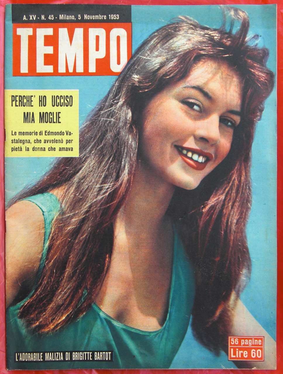 TEMPO magazine side cover Issue 45 5 November 1953