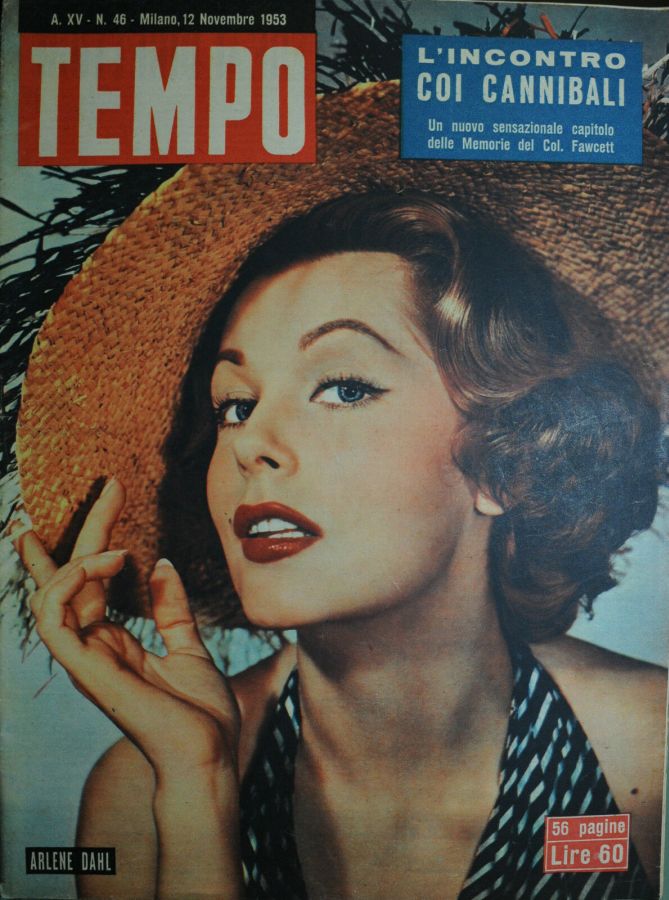 TEMPO magazine side cover Issue 46 12 November 1953