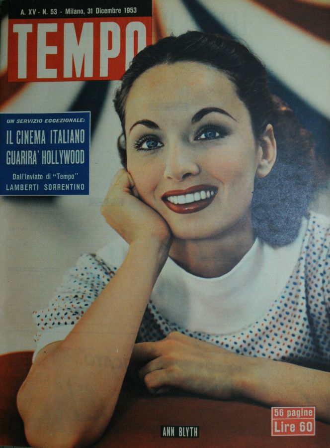 TEMPO magazine side cover Issue 53 31 December 1953