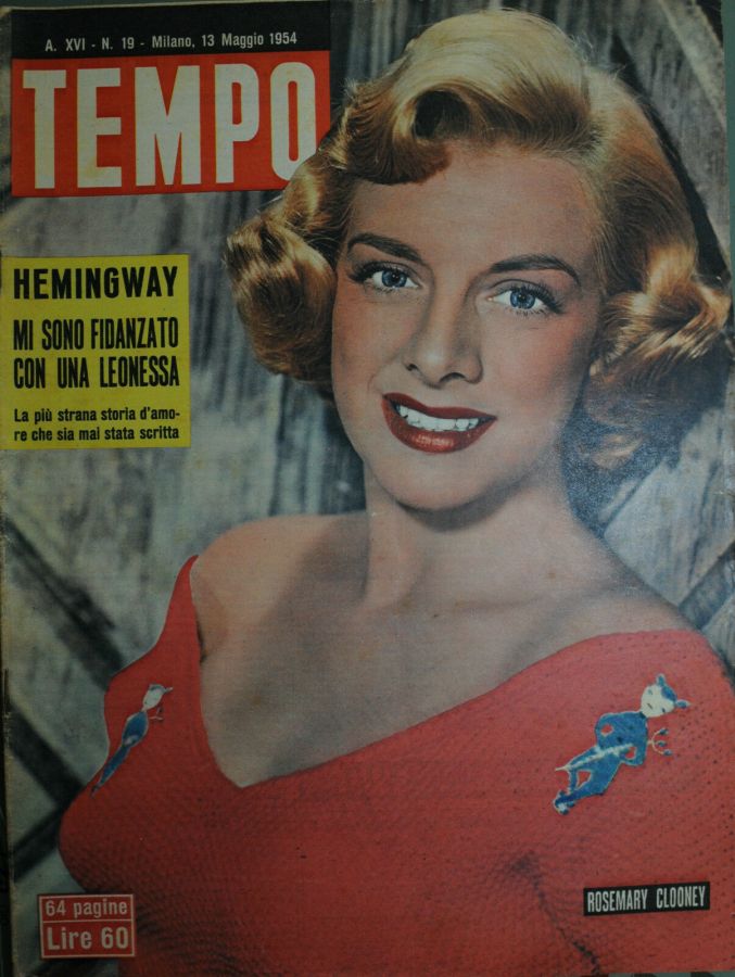 TEMPO magazine side cover Issue 19 13 May 1954