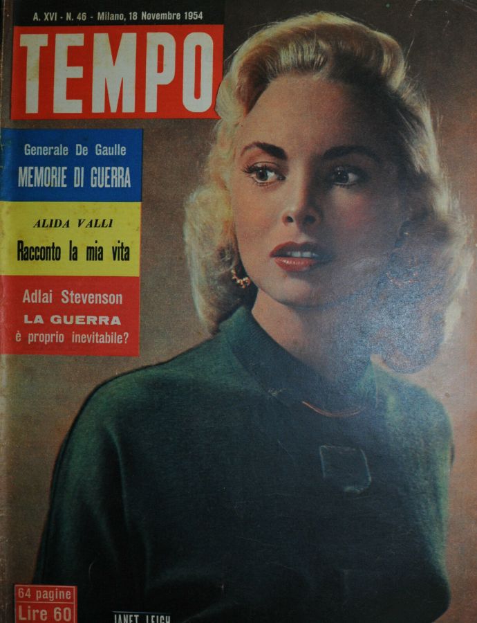 TEMPO magazine side cover Issue 46 18 November 1954