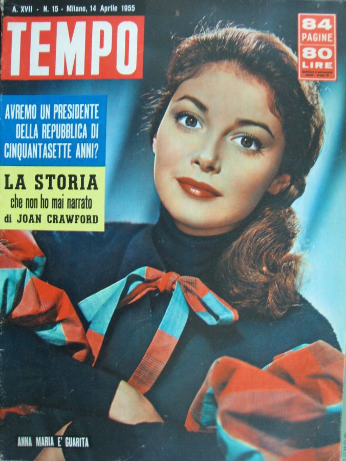 TEMPO magazine side cover Issue 15 14 April 1955