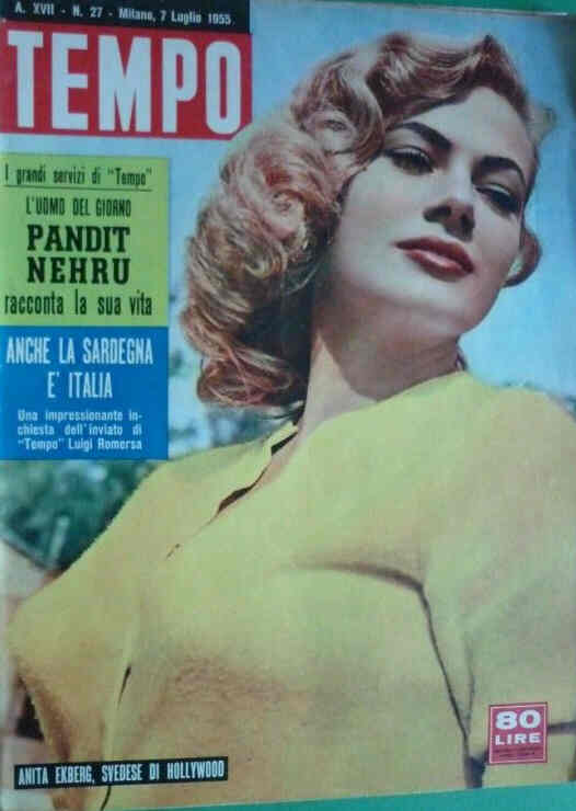 TEMPO magazine side cover Issue 27 7 July 1955