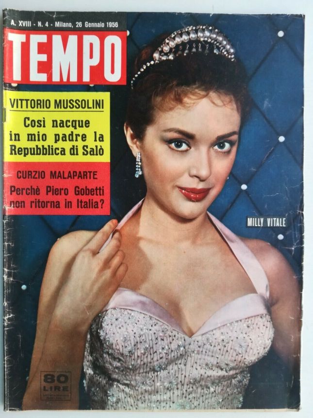 TEMPO magazine side cover Issue 4 26 January 1956