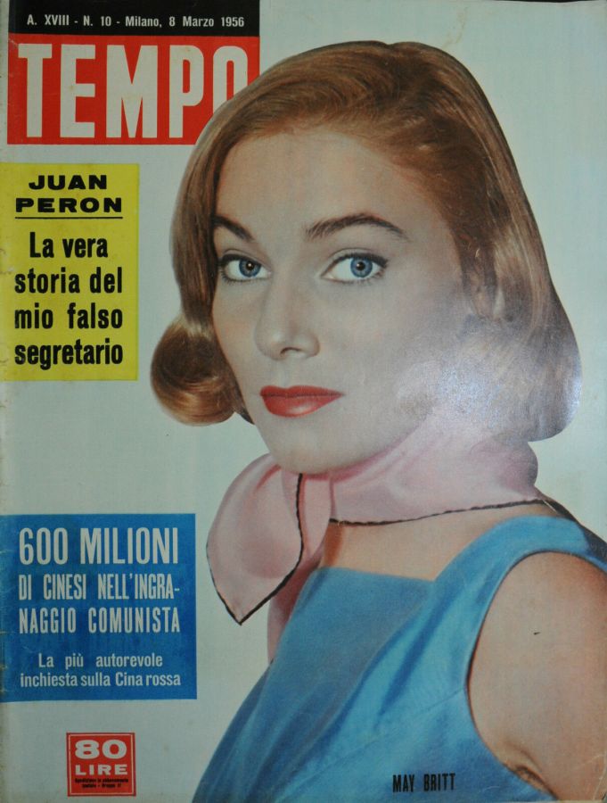 TEMPO magazine side cover Issue 10 8 March 1956