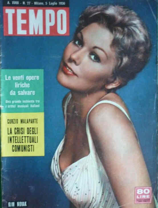 TEMPO magazine side cover Issue 27 5 July 1956