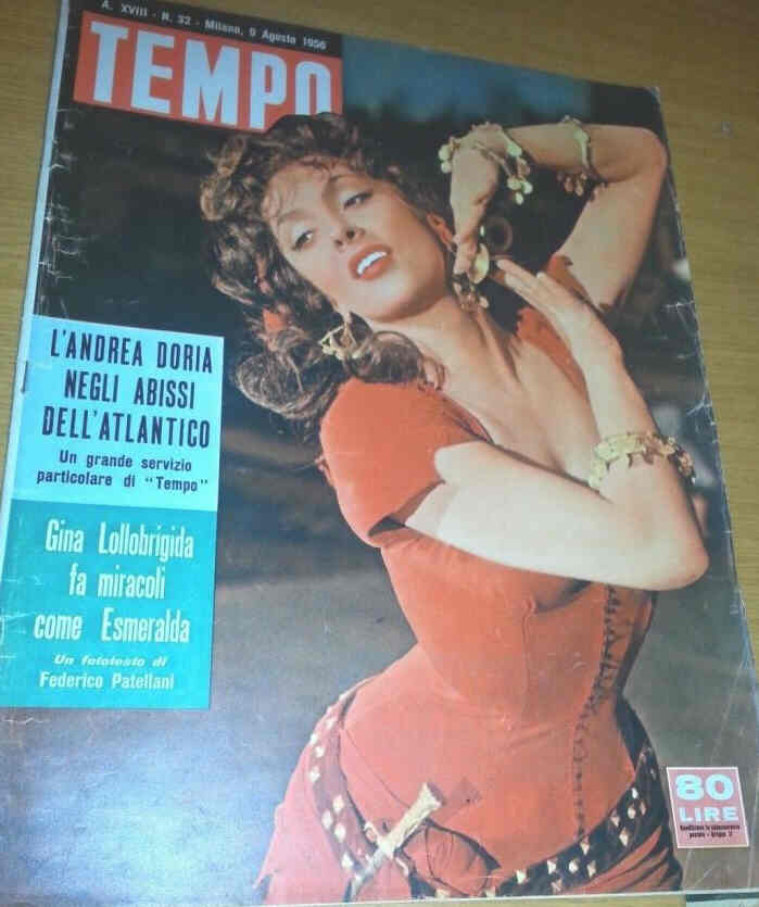 TEMPO magazine side cover Issue 32 9 August 1956