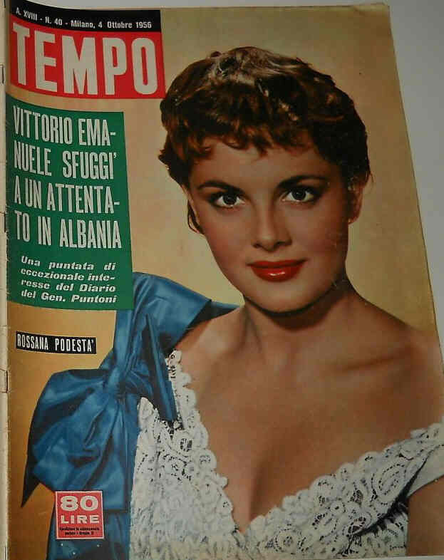 TEMPO magazine side cover Issue 40 4 October 1956