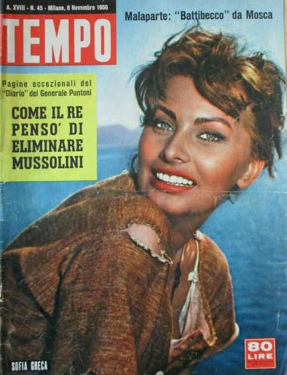 TEMPO magazine side cover Issue 45 8 November 1956