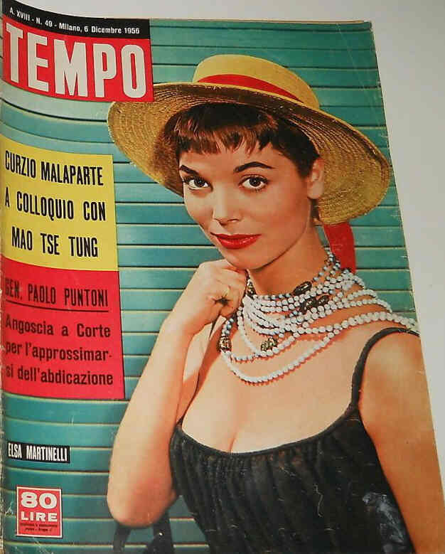 TEMPO magazine side cover Issue 49 6 December 1956
