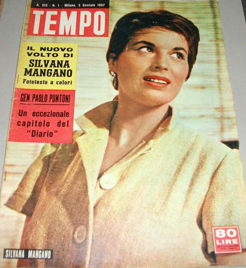 TEMPO magazine side cover Issue 1 3 January 1957