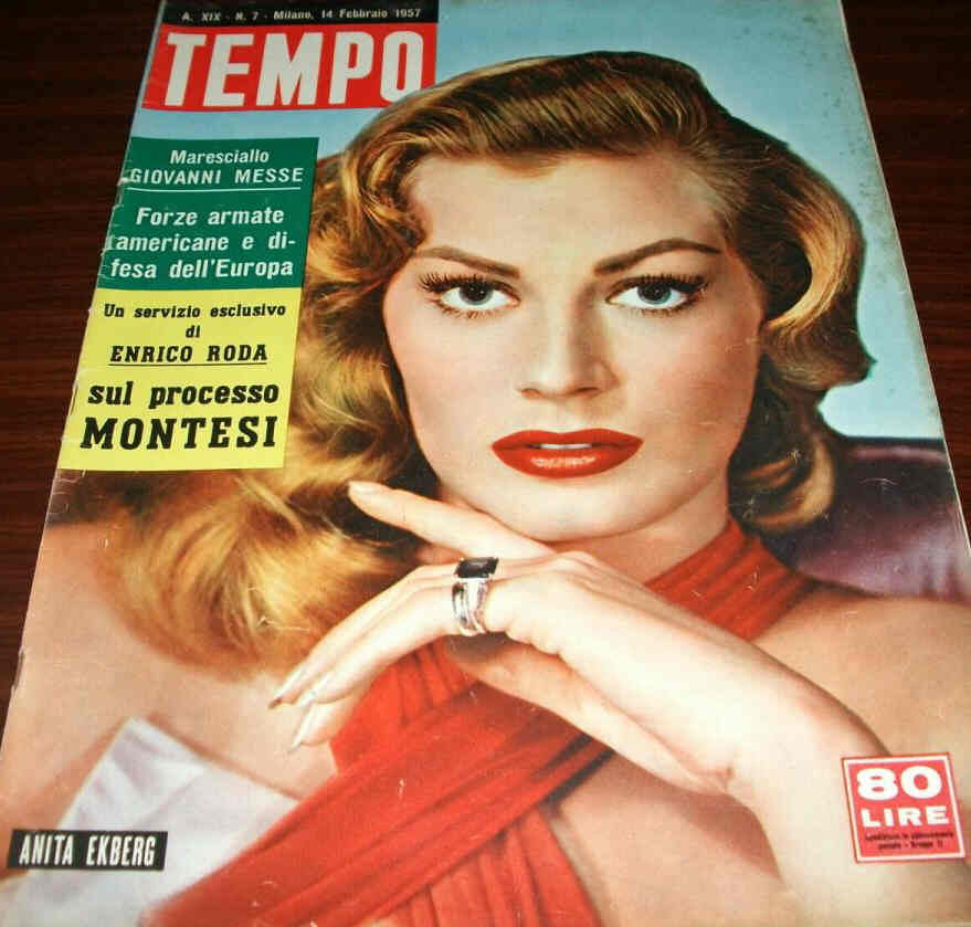 TEMPO magazine side cover Issue 7 14 February 1957