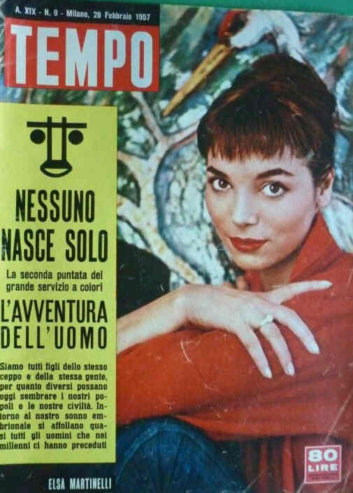 TEMPO magazine side cover Issue 9 28 February 1957